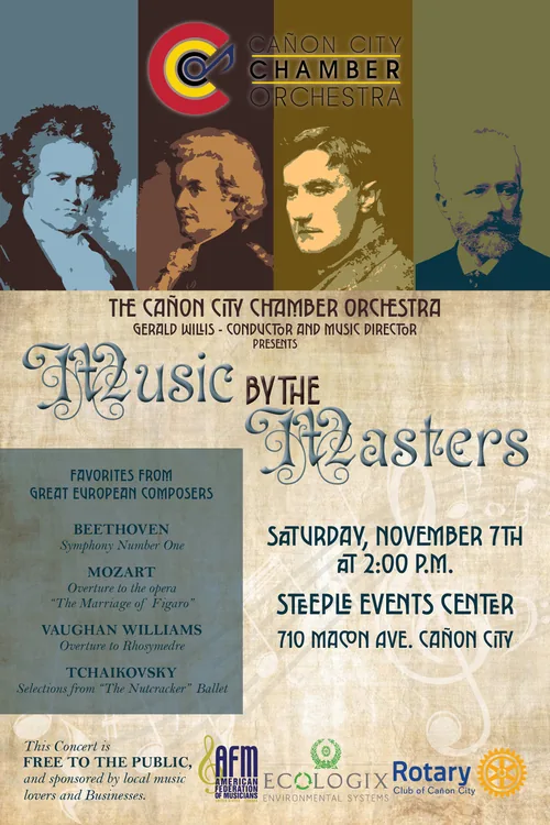 Free Concert of Favorites from Great European Composers